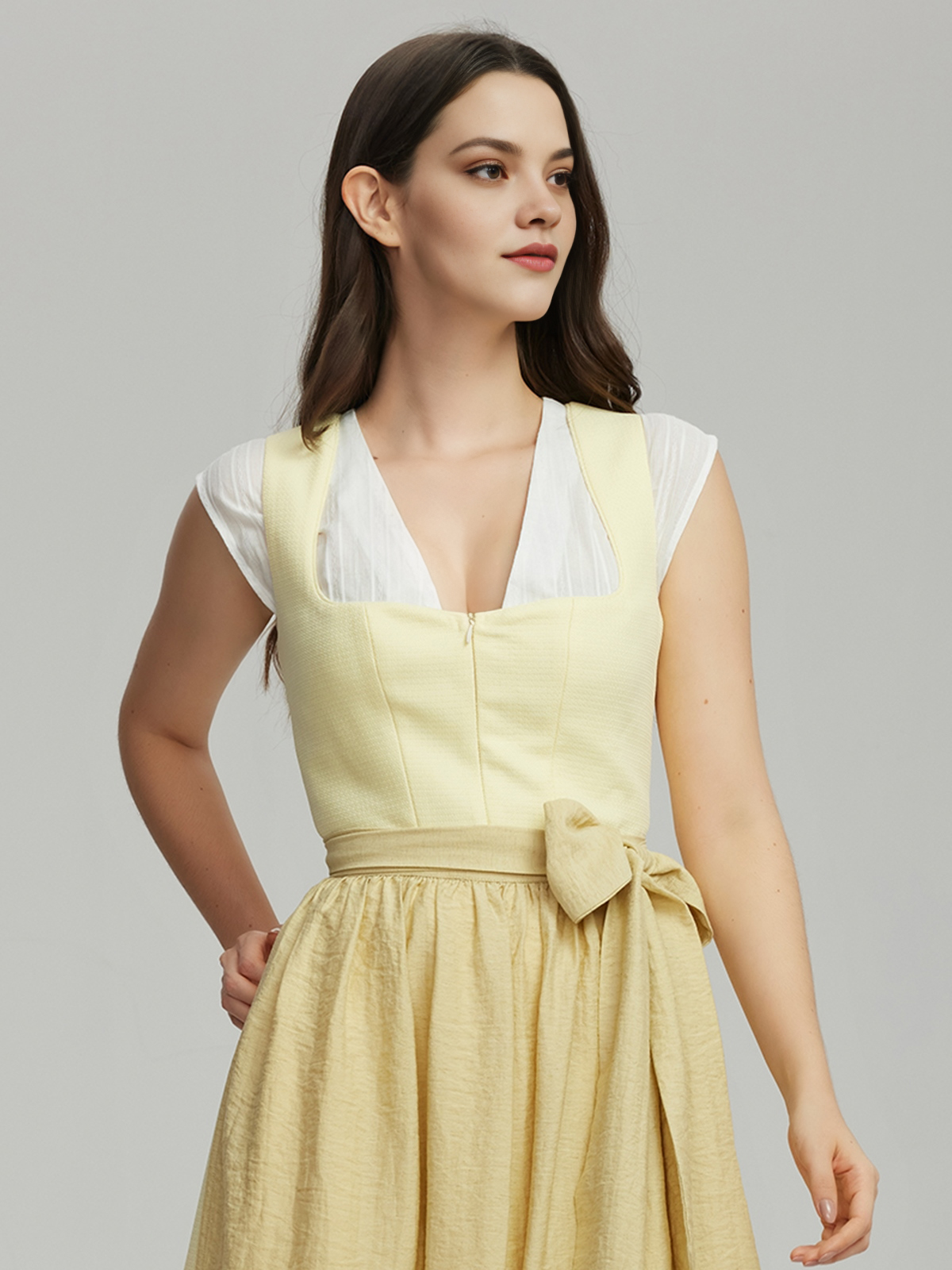 Dirndl Bluse grün