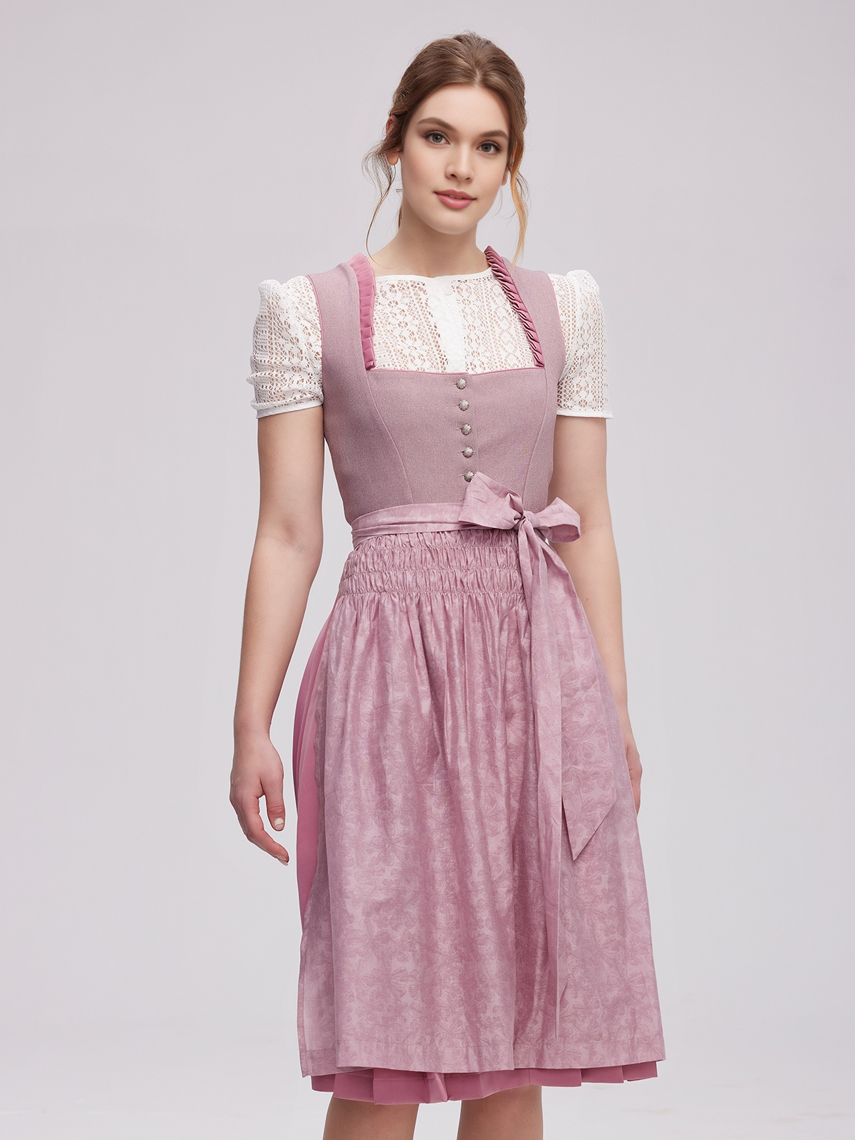Dirndl in Salbeigrün