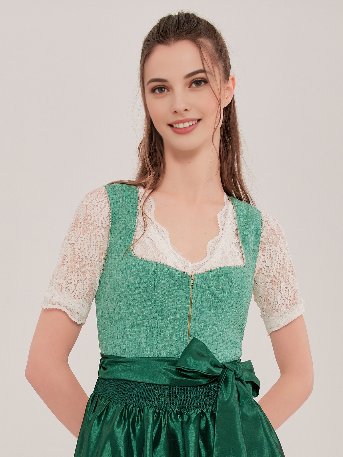 Dirndl in Blau